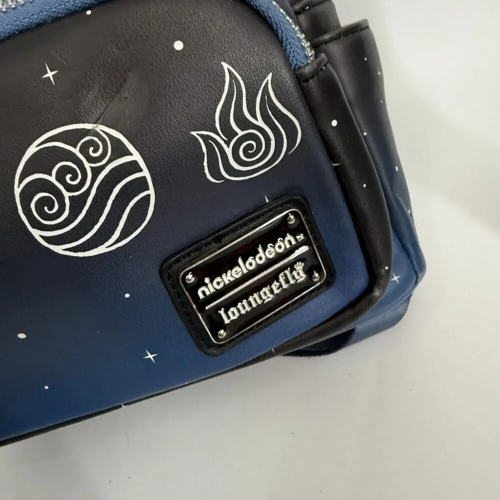 Loungefly Avatar Nickelodeon Aang Dark Cosplay Glow in the Dark Mini Backpack